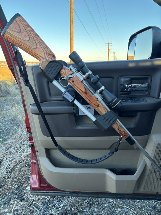 vehicle interior door mounted gun rack. Ready to shoulder Sidekick for 2009-2012 Ram Trucks